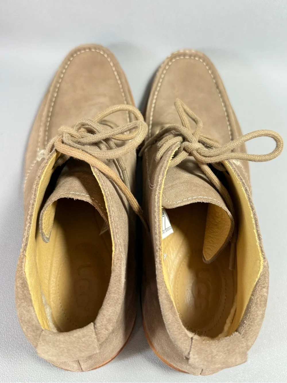 UGG Lungarno Taupe Suede Chukka Boots